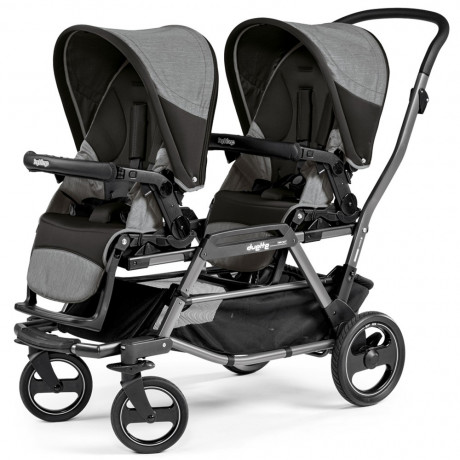 Peg Perego - Poussette Double Duette Piroet - City Grey