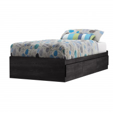 South Shore - Fynn - Twin Bed 39" - Gray 