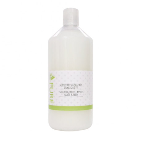 Pure - Nettoyant hydratant mains et corps - Recharge 1L