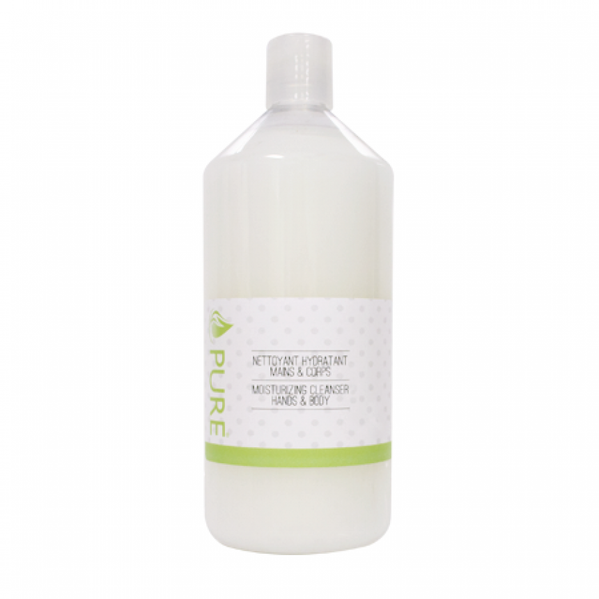 Pure - Nettoyant hydratant mains et corps - Recharge 1L