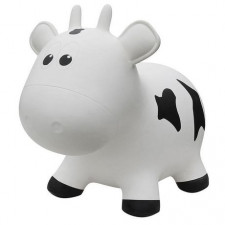 Farm Hoppers - Inflatable Bouncer - White Cow