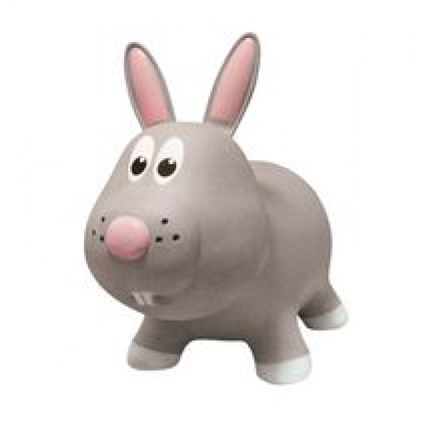 Farm Hoppers - Sauteur Gonflable - Lapin Gris