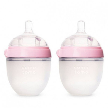 Comotomo - 2 biberons en silicone 150ml/5oz Comotomo - 2 biberons en silicone 150ml/5oz