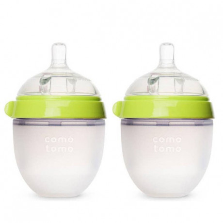 Comotomo - 2 biberons en silicone 150ml/5oz Comotomo - 2 biberons en silicone 150ml/5oz