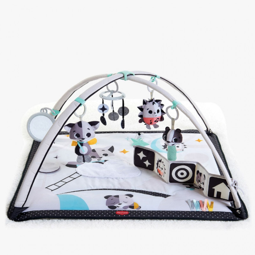 Tiny Love - Tapis Magical Tales Noir et Blanc Gymi...